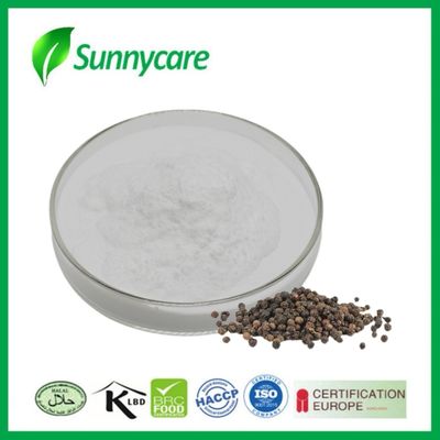 Chất chiết xuất ớt đen bột Piperine CAS 7780-20-3 Piper Nigrum cải thiện tiêu hóa
